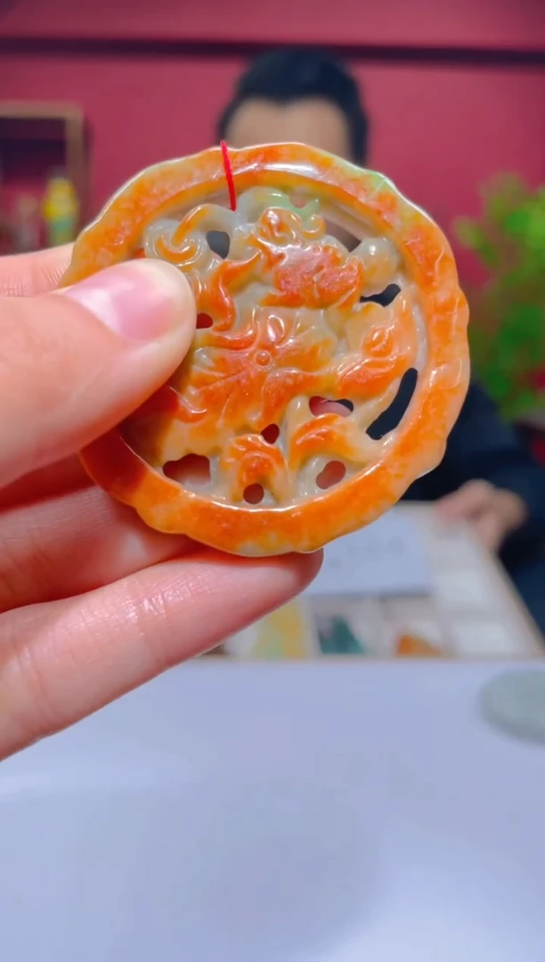 吊坠(不含链)未镶嵌翡翠H-QJMM122504