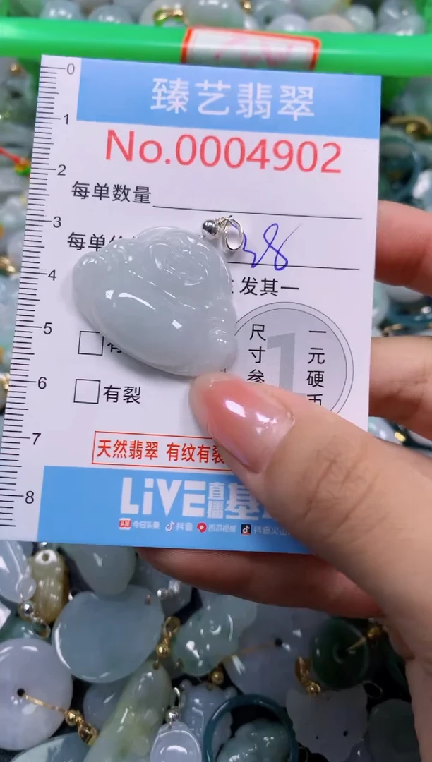 颈饰未镶嵌翡翠4902