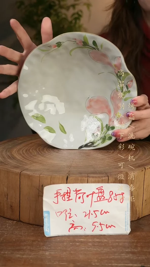 碗瓷景德镇手工手绘高温瓷釉下彩