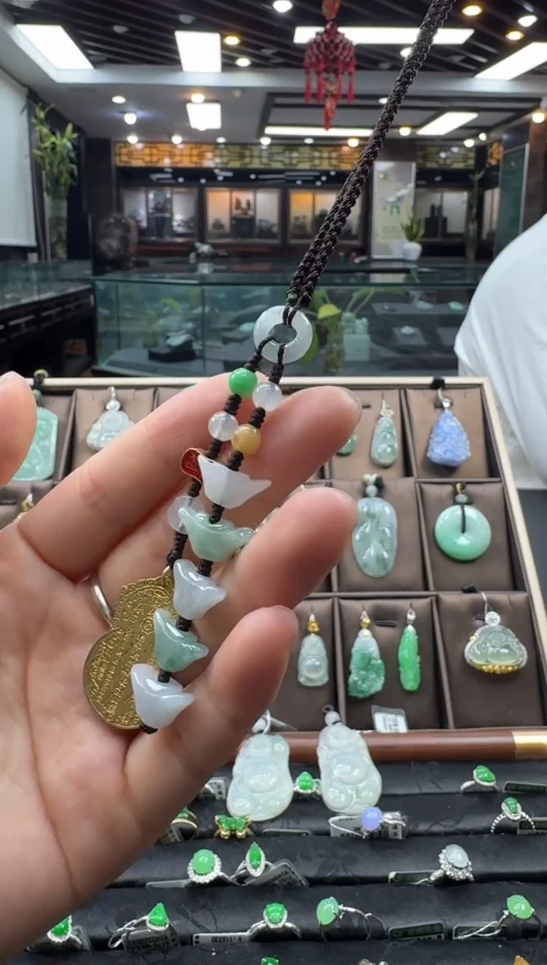 未镶嵌把件翡翠包挂