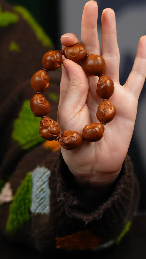 其他橄榄核王*梁宋水官 铁核包衣弥勒