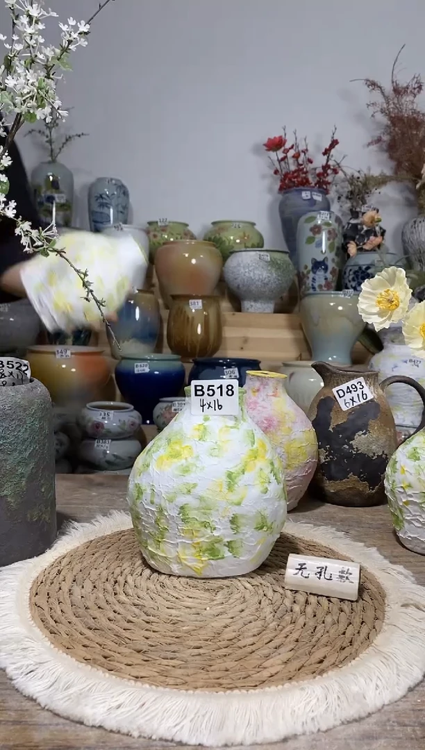 景德镇瓷韵陶瓷花盆   手工制品 完美主义者慎拍 B518