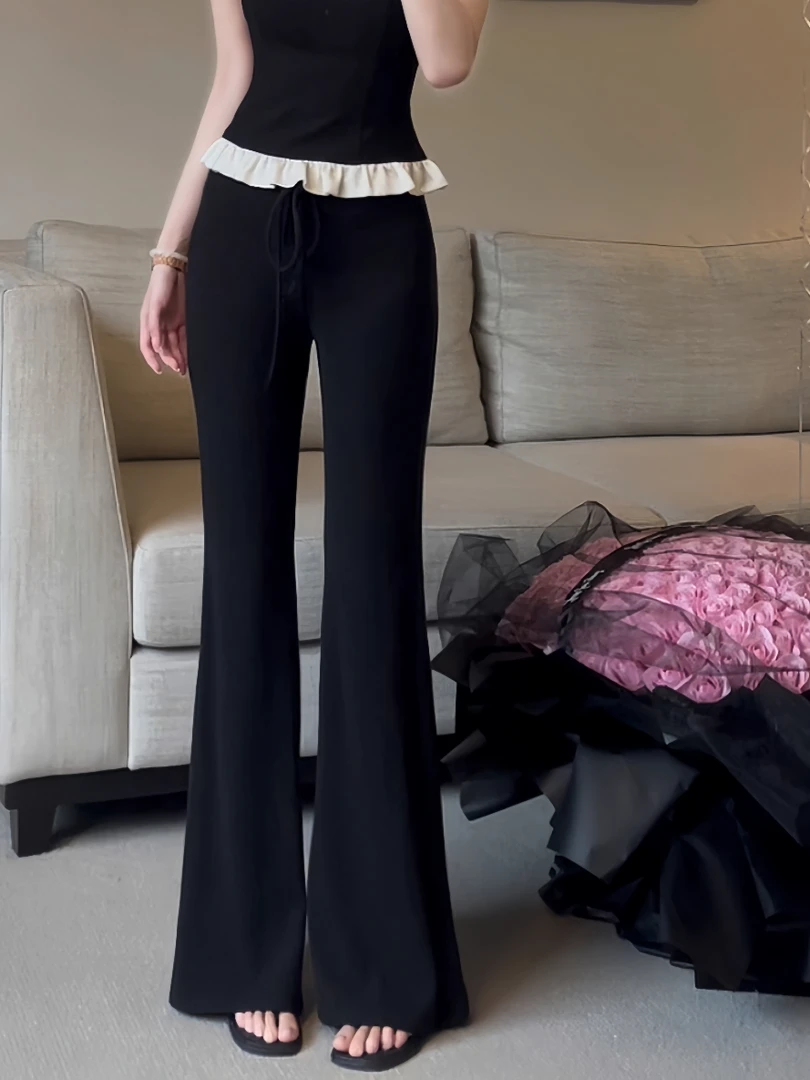 【尤猫原创】【退精玩家】显瘦休闲高腰紧身裤女新-Y31187