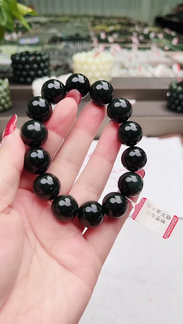 【闪购商品】和田玉手串未镶嵌纯天然和田玉新疆马儿羊矿16特细