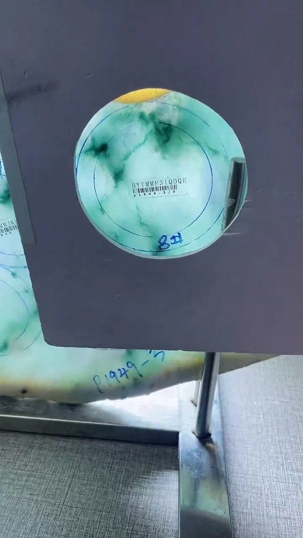 定制翡翠手镯未镶嵌爱****姥定制