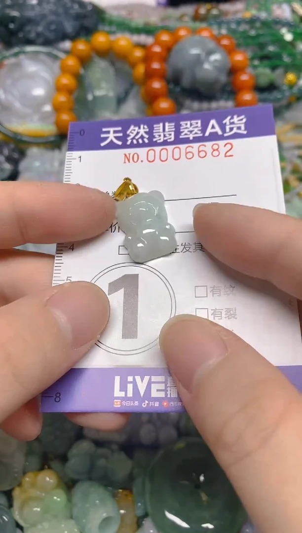 颈饰未镶嵌翡翠0006682