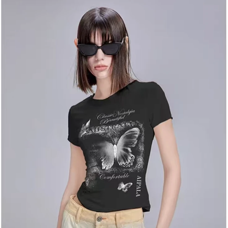 APL-黑色+防风草色短袖1F0260