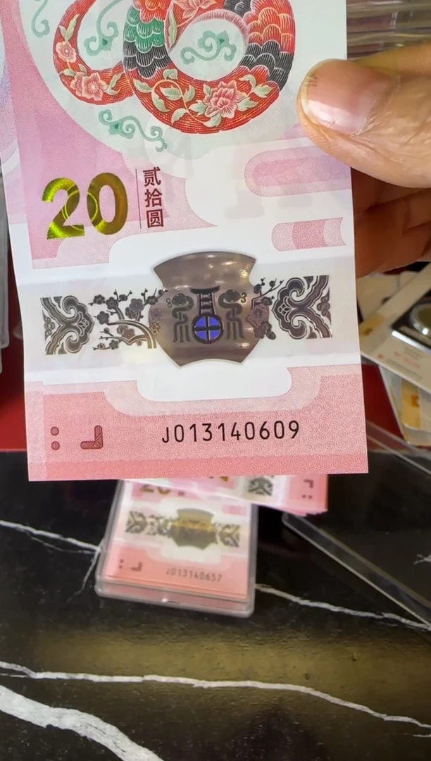 塑料r****o2025 蛇钞  单张  013140609