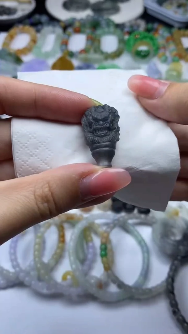 定制翡翠未镶嵌毛货定制不退不换