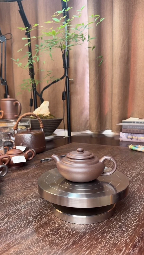 想泉壶-半手精工制作（天青泥）170CC“微瑕慎拍不退不换”