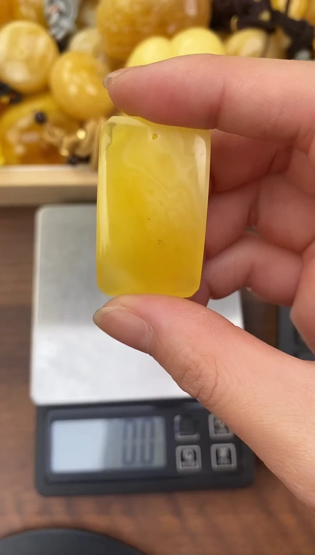 裸石琥珀未镶嵌天然琥珀蜜蜡