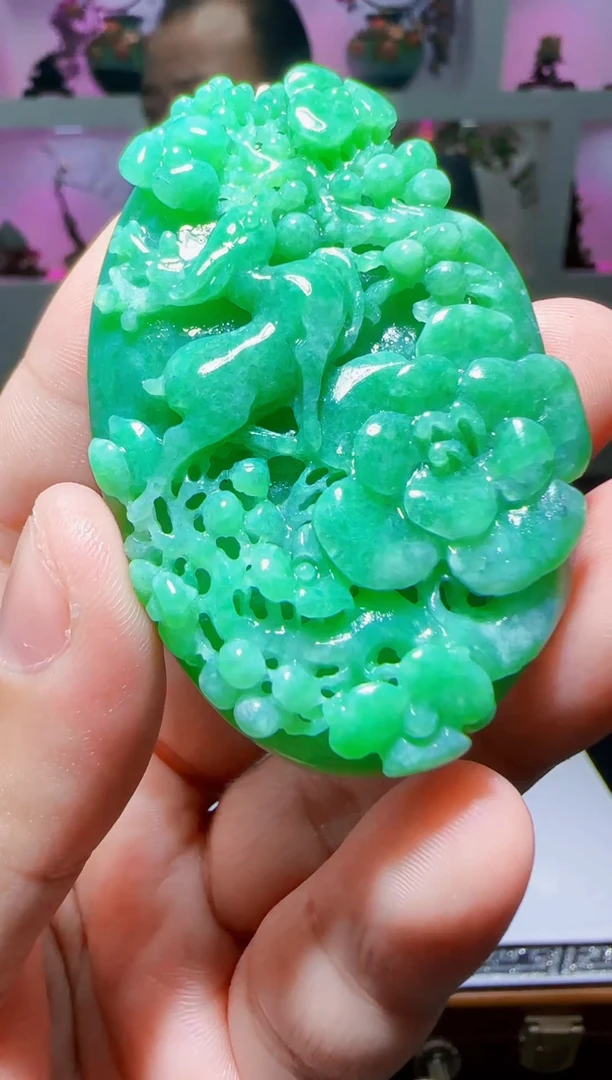 未镶嵌定制翡翠L-QJBD1116063多样性发其一