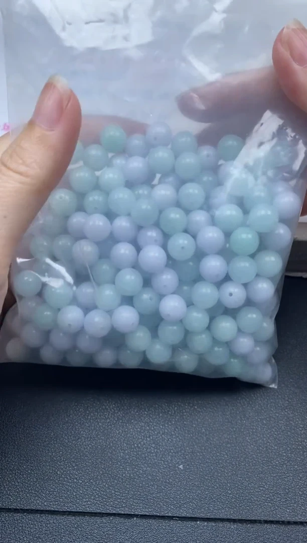 颈饰未镶嵌翡翠C****^雪欣散珠定制diy