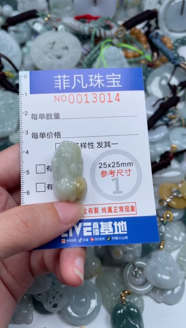 颈饰未镶嵌翡翠13014