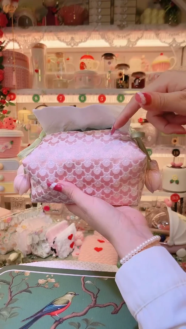布艺纸巾盒——手工制作品质好！