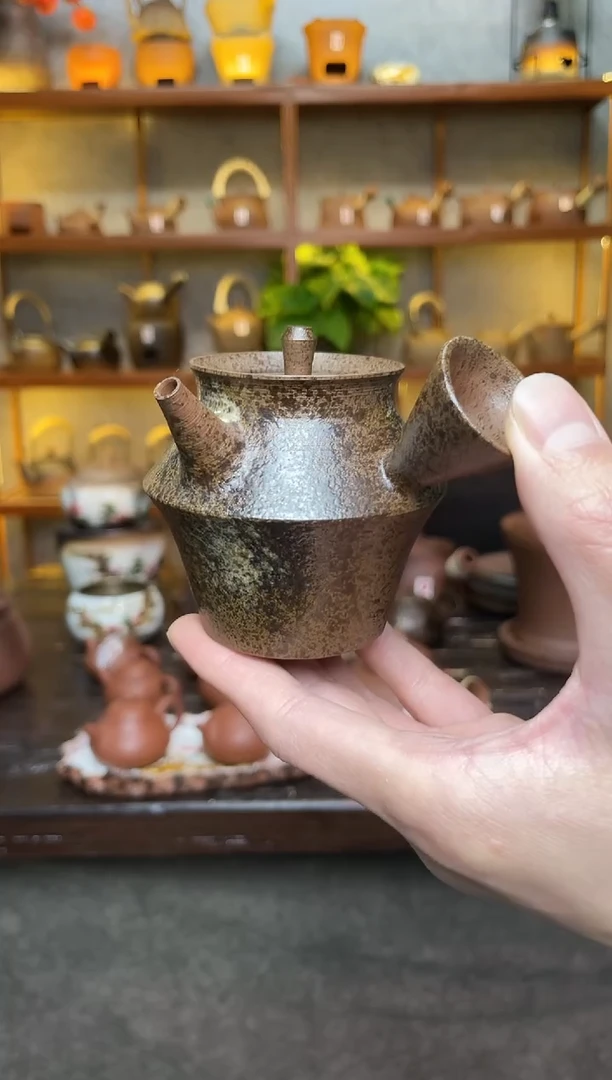 【闪购商品】潮州手工小砂铫壶-掌中宝90mL左右