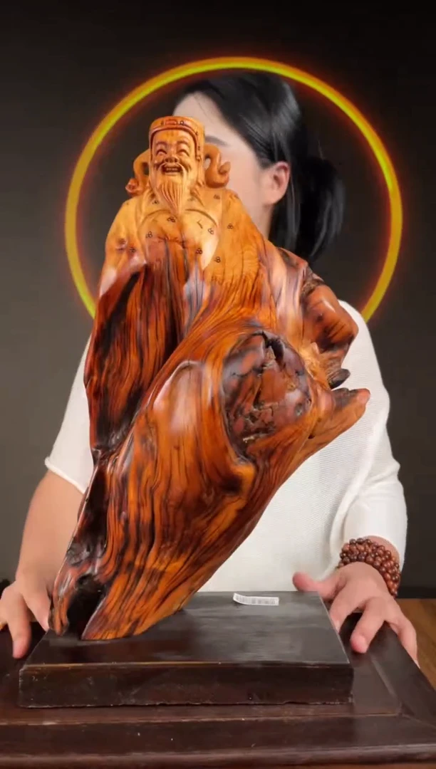 柏木（崖柏）手工摆件,先抢先得! 编号:149