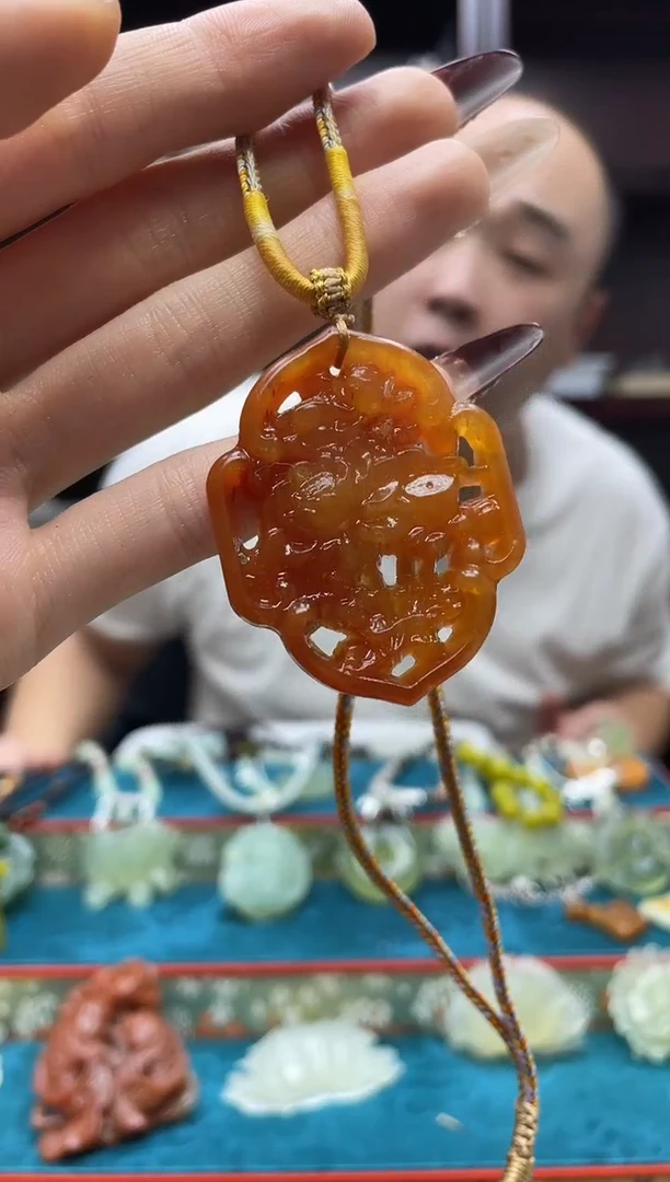 未镶嵌岫玉吊坠多样性发货*拍一发一