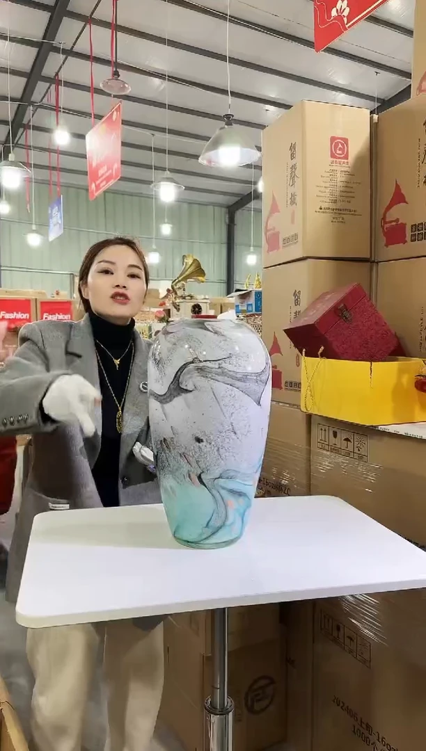【闪购商品】无铅玻璃yoyo-花器-早78
