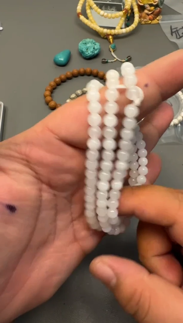 【闪购商品】和田玉（青白玉）手链未镶嵌223