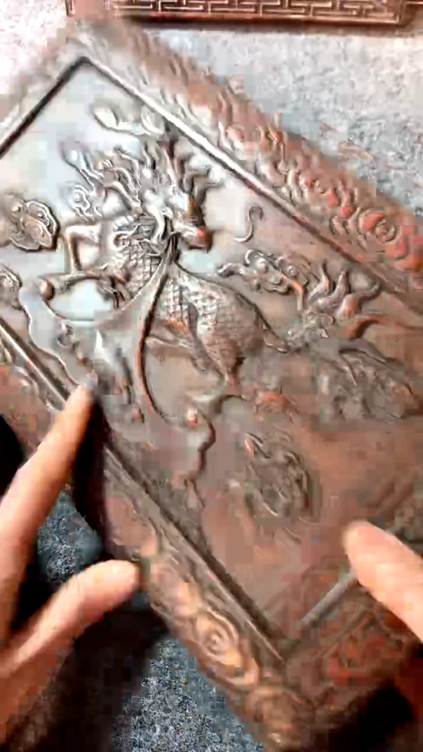 【闪购商品】木A655紫檀雕刻一物一拍直播间为准