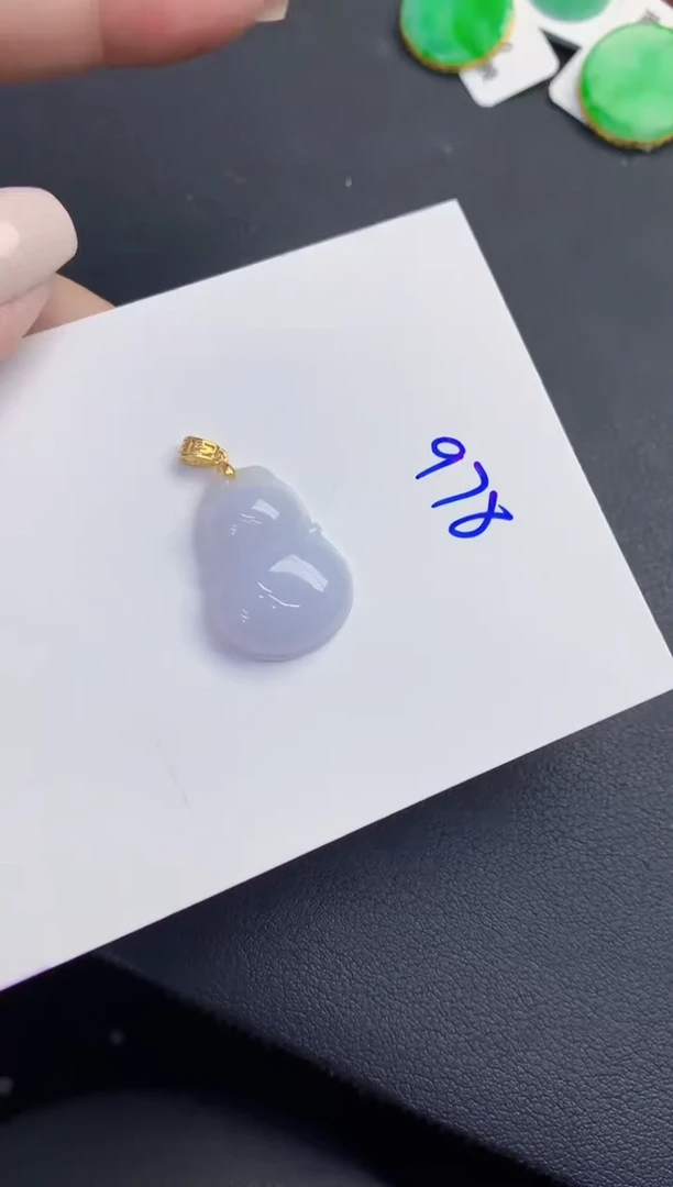 颈饰未镶嵌翡翠缅甸天然翡翠A货