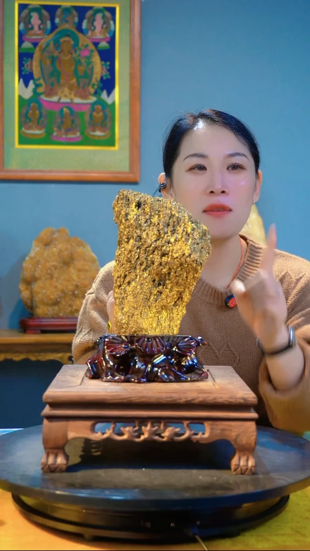 石材精品矿石晶体摆件