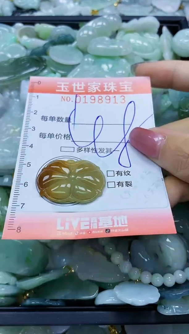 【闪购商品】翡翠颈饰未镶嵌闪购0198913