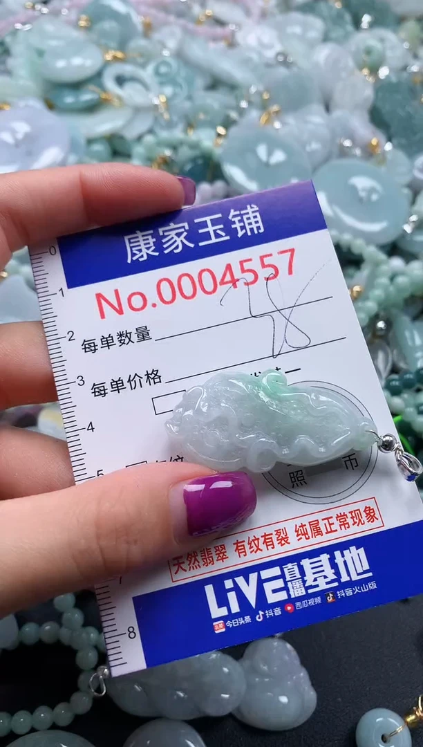 颈饰未镶嵌翡翠4557