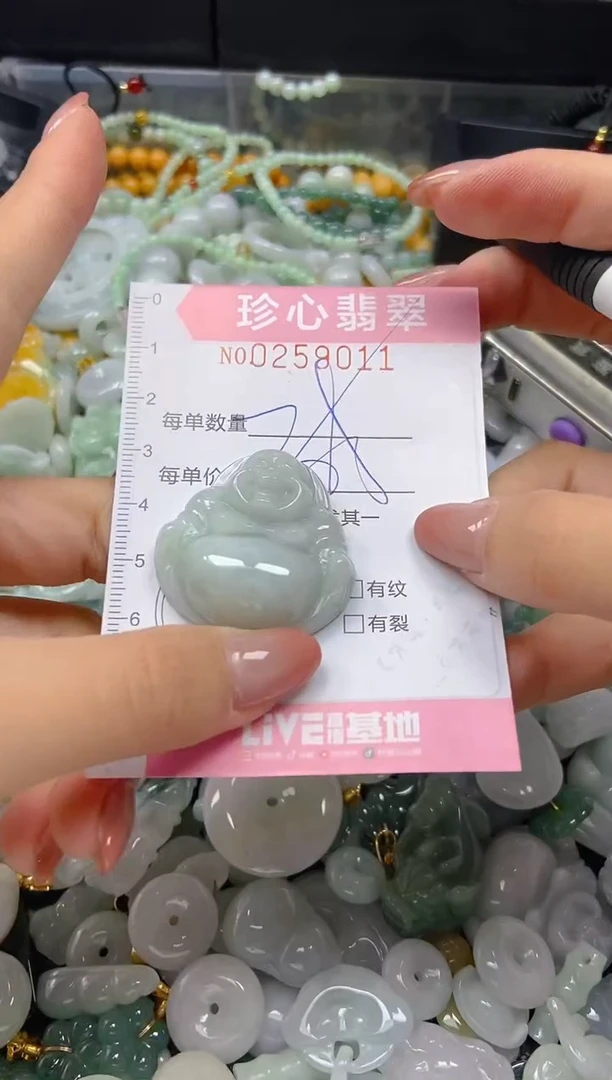 翡翠未镶嵌颈饰闪购0259011多样性发其一