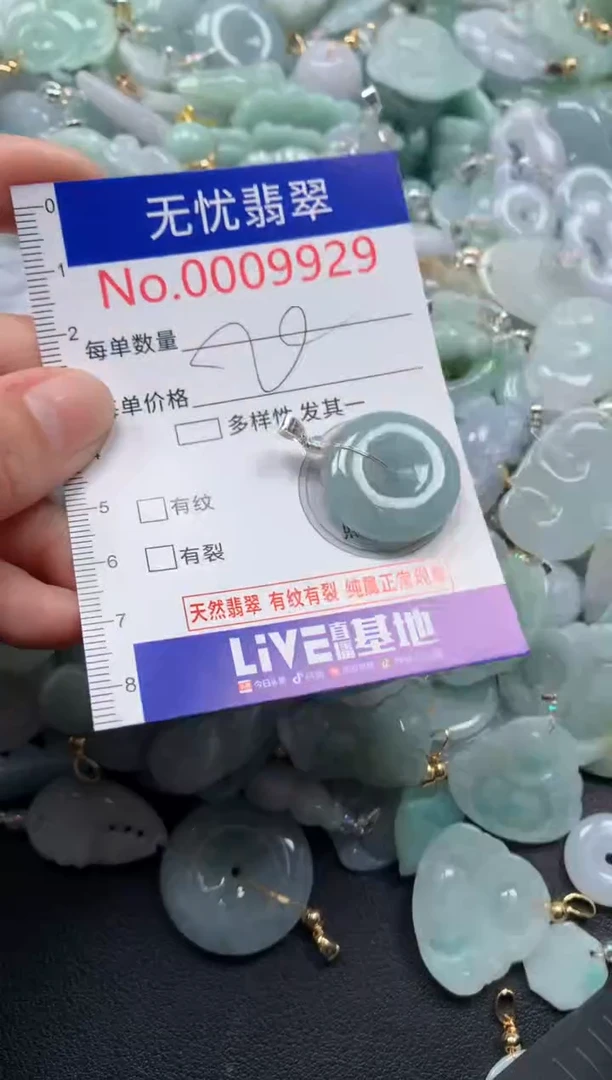 颈饰未镶嵌翡翠9929