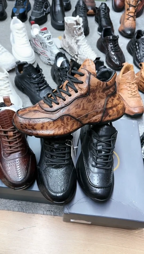 磨砂皮（牛皮）38码棕色2358