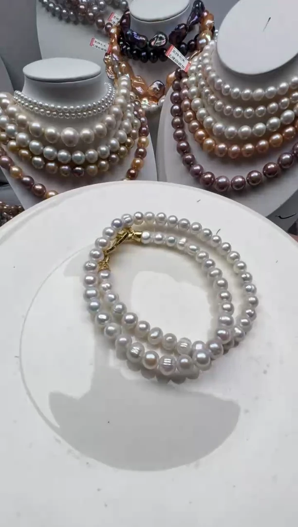 【闪购商品】淡水珍珠颈饰未镶嵌1