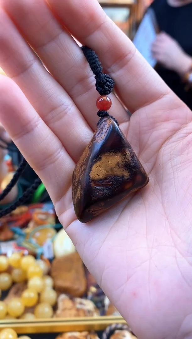 【闪购商品】琥珀颈饰未镶嵌吊坠