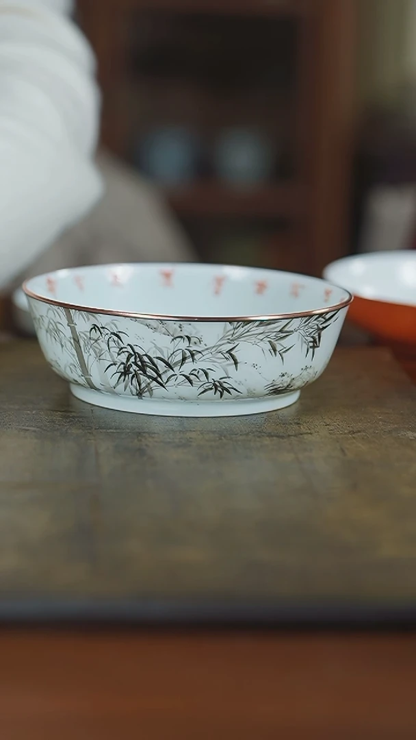 【闪购商品】杯 弥云斋墨竹壶承