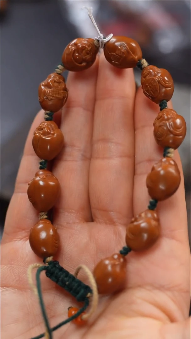 手串/手链橄榄核九林核雕文玩作品