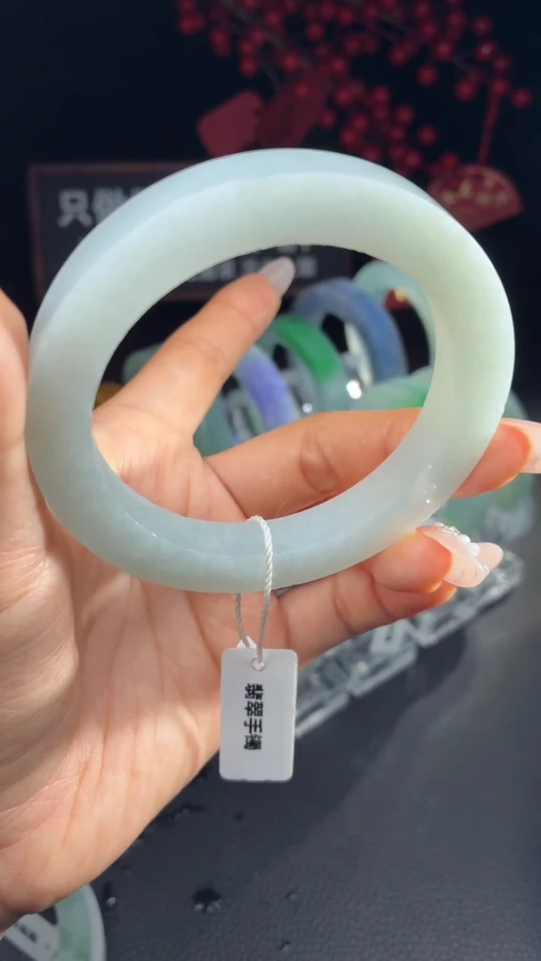 未镶嵌手镯定制翡翠1定制手镯不退不换