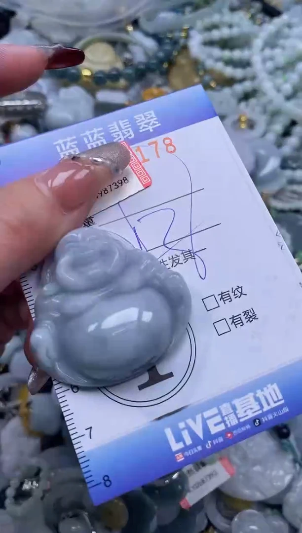 【闪购商品】翡翠颈饰未镶嵌闪购0126178多样性发其一
