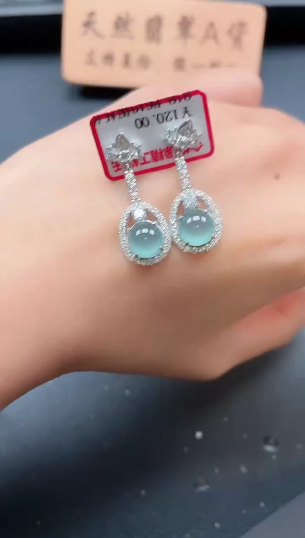 银S925镶嵌戒指翡翠1111