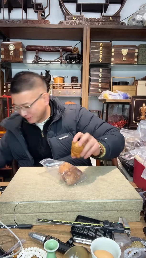 乌木类书架226崖柏拉布布摆件