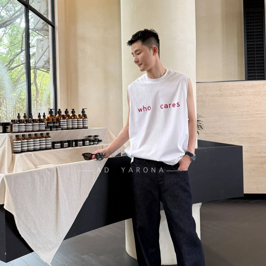 断码福利售完无 夏季薄款精纺棉圆领运动健身无袖背心 布谷