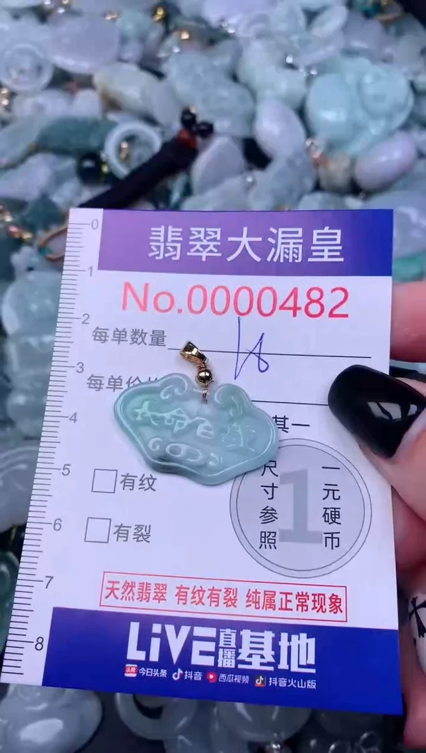颈饰未镶嵌翡翠482