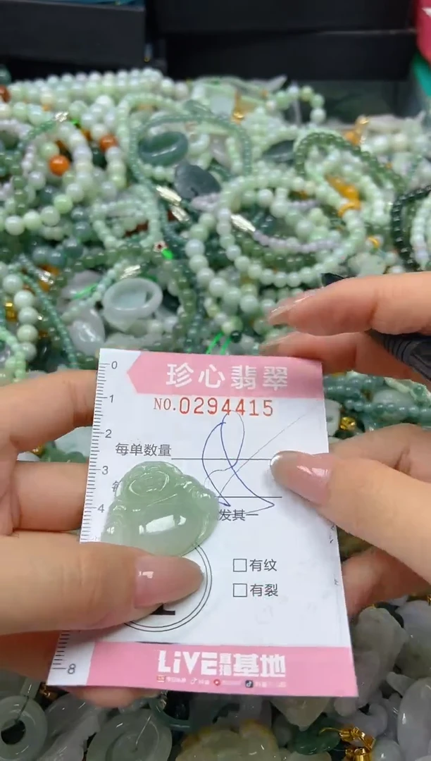 翡翠未镶嵌颈饰闪购0294415