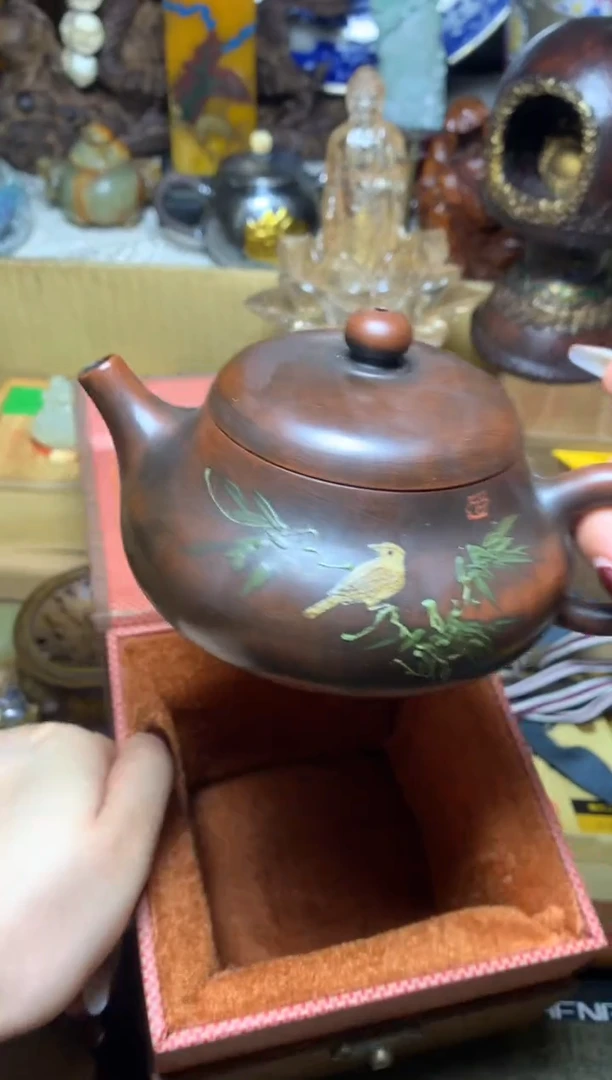 紫砂盖碗瓷器默认微瑕瓷器