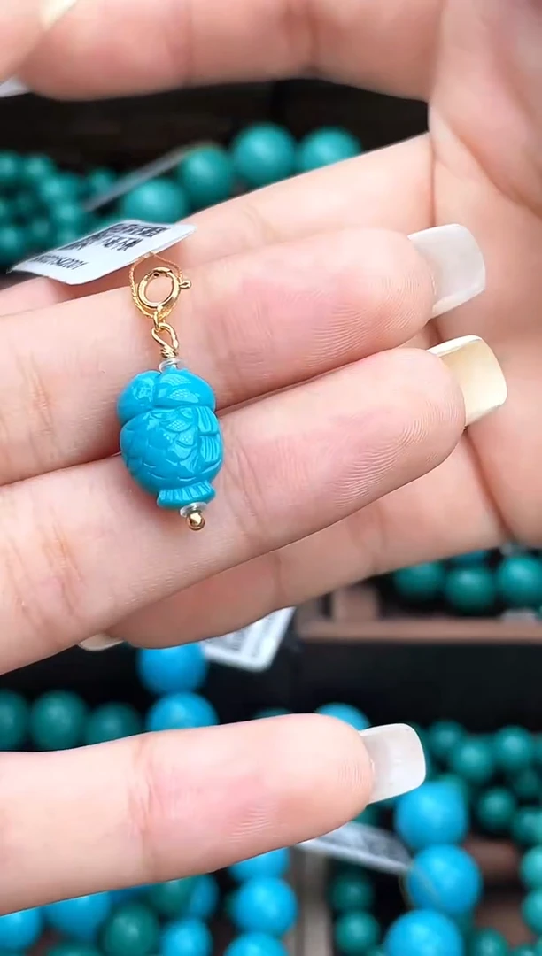 未镶嵌绿松石珠宝奇石A093