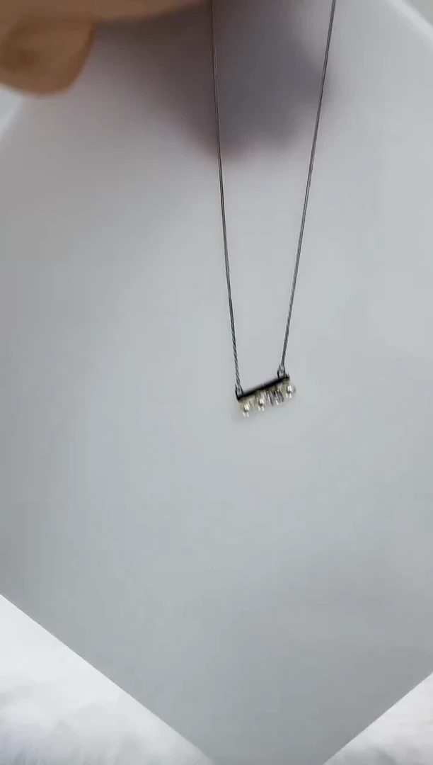 【闪购商品】海水珍珠DA银S925镶嵌c1316 套链