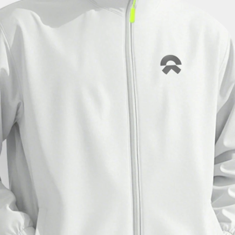 蔚来灰色工作服定制冲锋衣外套印logo秋冬季汽修4s店企业夹克工装