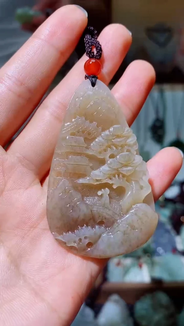 颈饰未镶嵌和田玉1