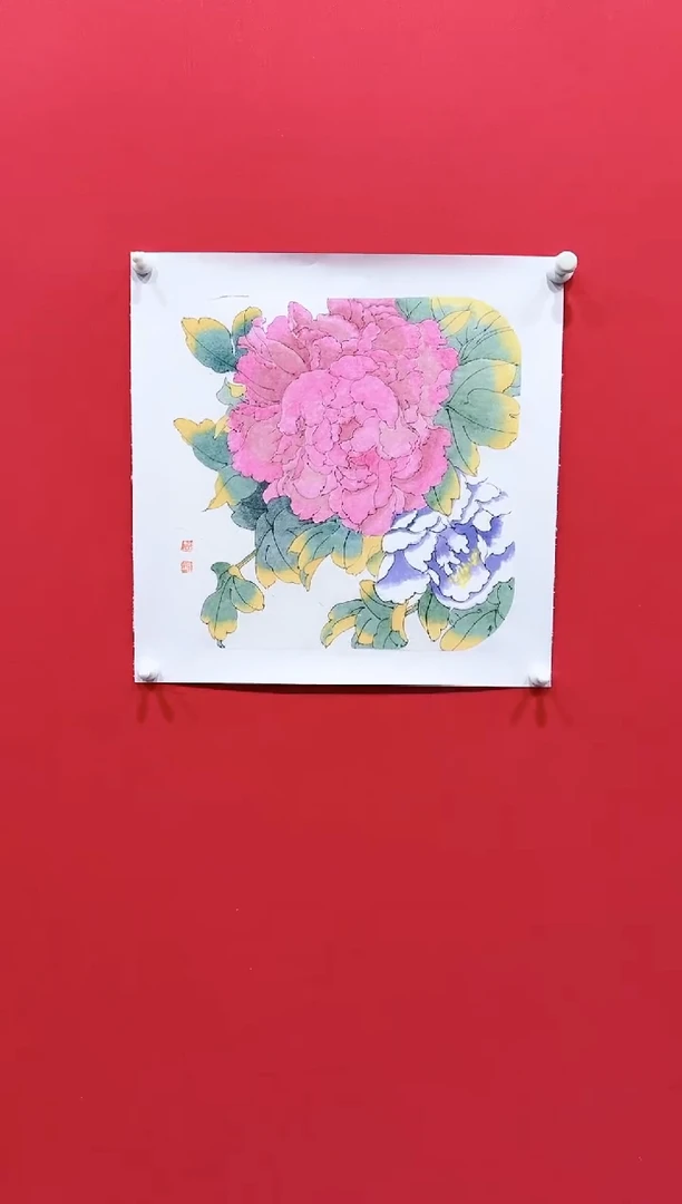 【闪购商品】国画周春蕊33*33..........