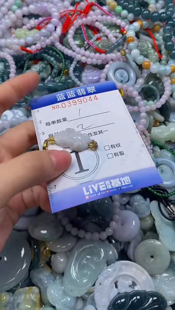 颈饰未镶嵌翡翠闪购0399044